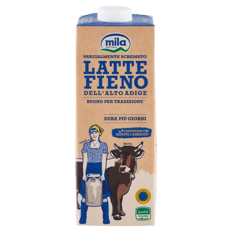 Latte Fieno Parzialmente Scremato Alto Adige, 1 l